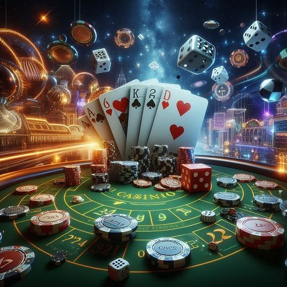 Dealer akunjp memutar roda Live Roulette di studio kasino langsung